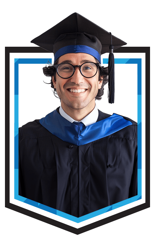Person in Shield Template New Graduate 8 (1)